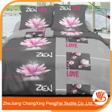 100% polyester different types of printing fabric for bed sheet